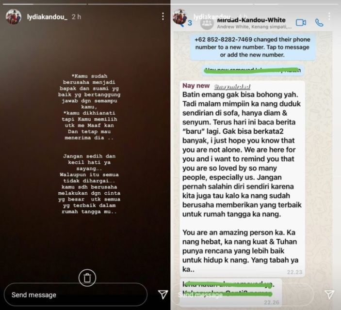 Kenang Mirdad Digugat Cerai Tyna Kanna, Lydia Kandou Ingatkan Anaknya Jangan Berkecil Hati