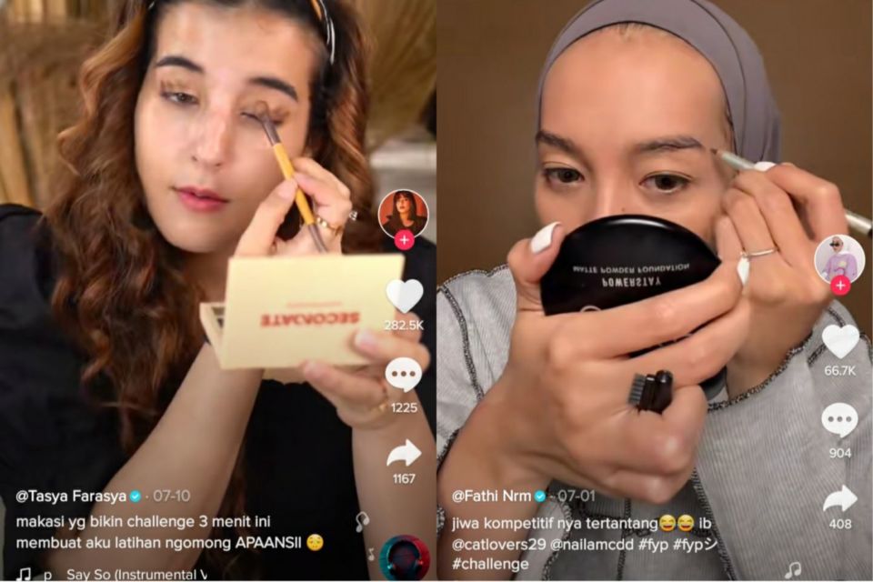 Kumpulan Tren Makeup dan Fashion yang Sempat Viral di TikTok. Pernah Coba yang Mana?