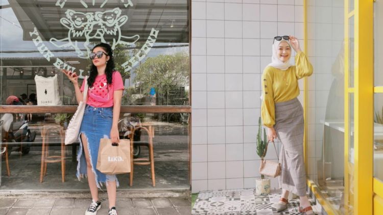 13 Ide Mix and Match Rok dan Kaus Simpel Buat Outfit Sehari-hari. Kece dan No Ribet!