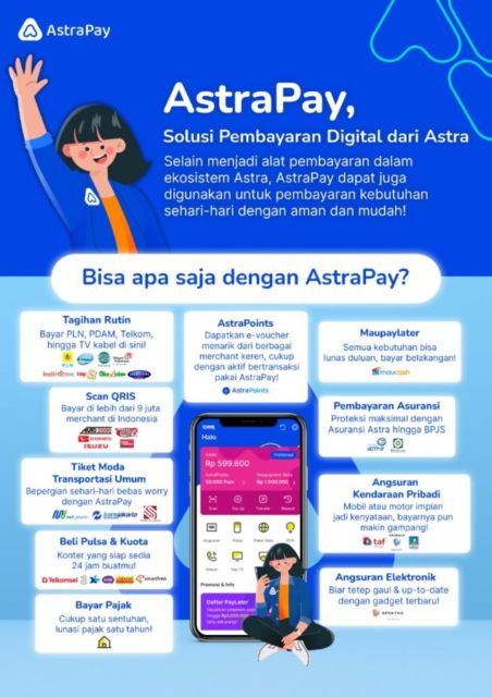 AstraPay Resmi Diluncurkan untuk Melayani Berbagai Urusan Pembayaran Masyarakat