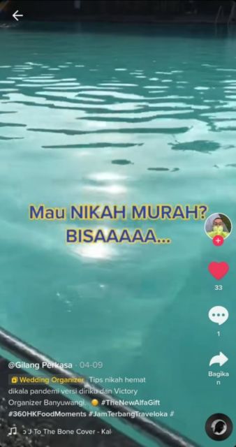 10 Ide Pernikahan dari TikTok yang Viral. Lengkap dari Undangan Sampai Gaun lo!