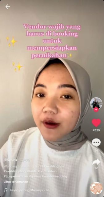 10 Ide Pernikahan dari TikTok yang Viral. Lengkap dari Undangan Sampai Gaun lo!