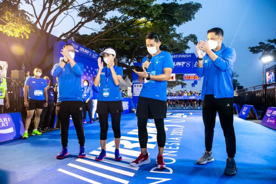 Usung Konsep Hybrid, 'Pocari Sweat Run Indonesia 2021' Sukses Digelar di Gedung Sate dan Kota Baru Parahyangan