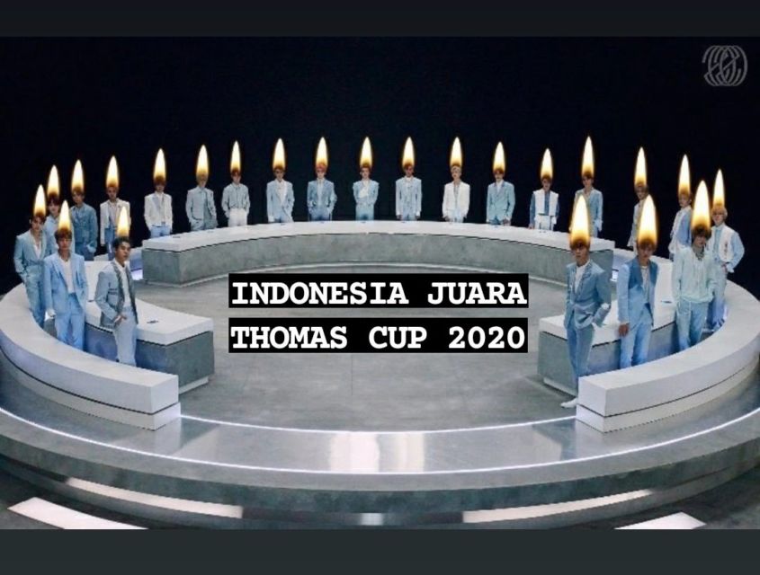 Kumpulan Meme Absurd yang Ramaikan Perayaan Kemenangan Indonesia di Piala Thomas 2021. Ada-ada Aja~