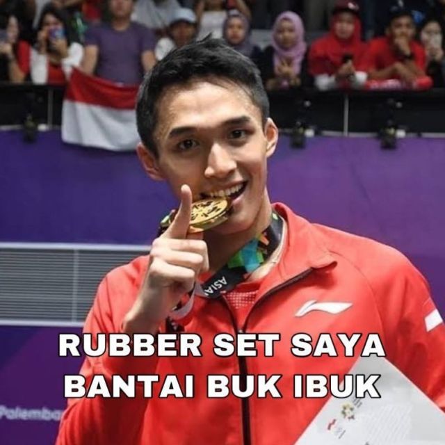 Kumpulan Meme Absurd yang Ramaikan Perayaan Kemenangan Indonesia di Piala Thomas 2021. Ada-ada Aja~