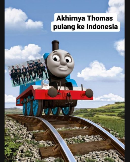 Kumpulan Meme Absurd yang Ramaikan Perayaan Kemenangan Indonesia di Piala Thomas 2021. Ada-ada Aja~