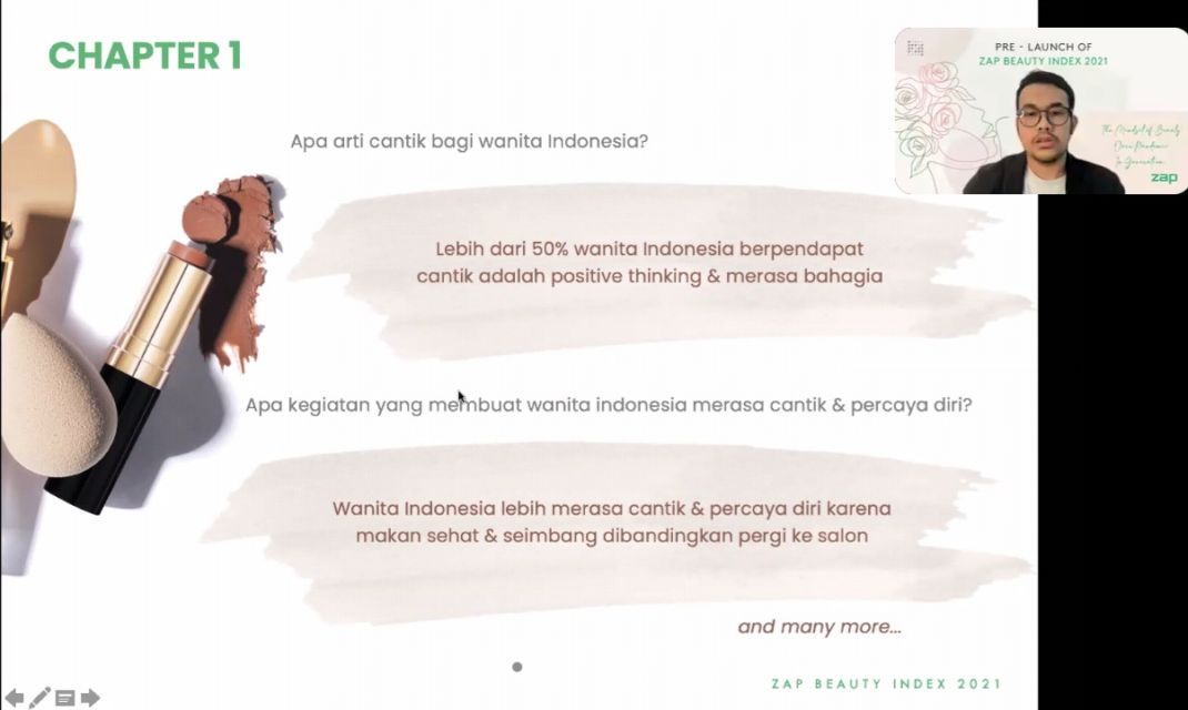 ZAP Clinic Rilis 'ZAP Beauty Index 2021' yang Mengungkap Sejumlah Fakta Menarik Seputar Kecantikan Wanita Indonesia Terkini