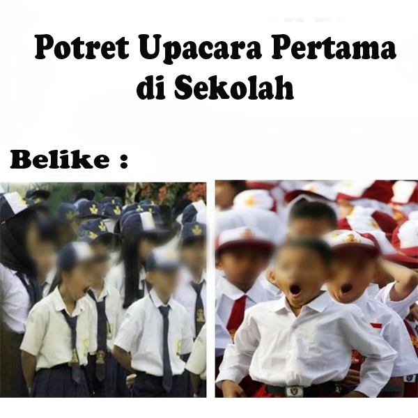 Meme Absurd ini Bukti Kekagetan Sekolah Tatap Muka Setelah Sekian Lama Belajar di Rumah. Hadeeh!