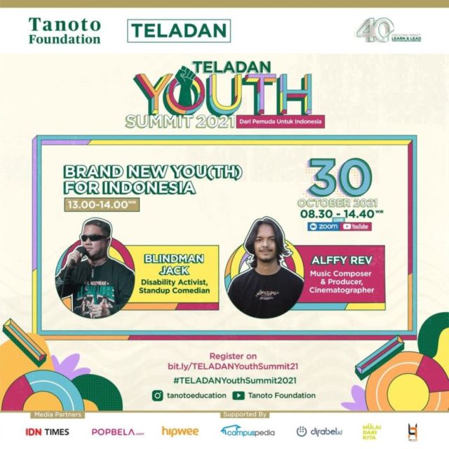 Wadahi Anak Muda Belajar Sejumlah Isu Masa Kini, Tanoto Foundation Gelar 'TELADAN Youth Summit 2021'