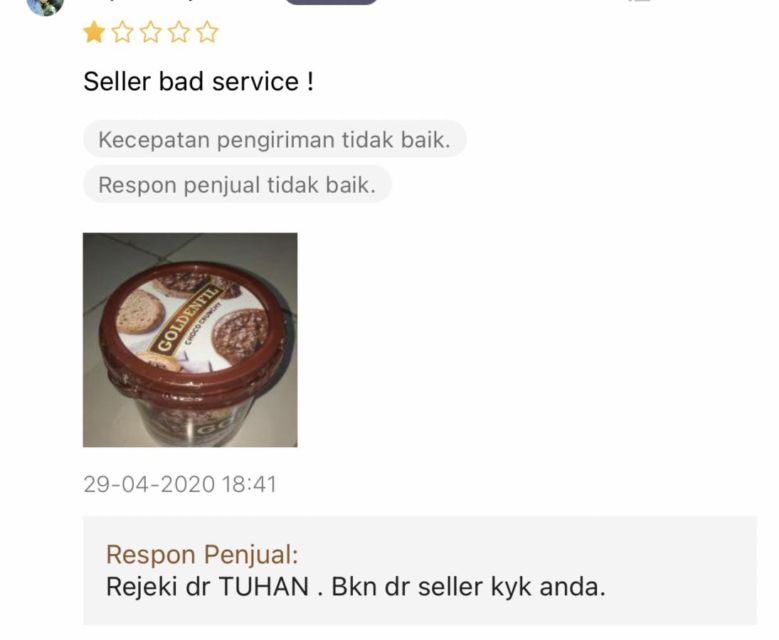 Tingkah Pembeli dan Penjual Saling Balas Ulasan ini Bukti Drama Belanja Olshop Nggak Ada Abisnya!