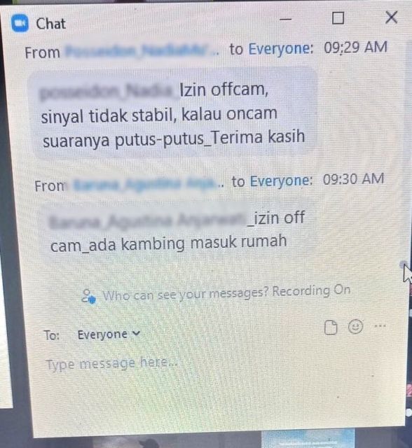 Nggak Cuma Gara-Gara Sinyal Ngadat, Drama Alasan Off Cam Saat Zoom Kini Makin Ngaco. Capek! :(