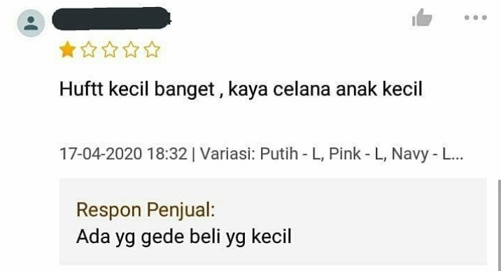 Tingkah Pembeli dan Penjual Saling Balas Ulasan ini Bukti Drama Belanja Olshop Nggak Ada Abisnya!