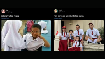 Meme Absurd ini Bukti Kekagetan Sekolah Tatap Muka Setelah Sekian Lama Belajar di Rumah. Hadeeh!