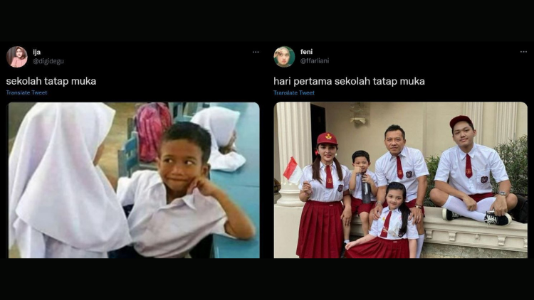 Meme Absurd ini Bukti Kekagetan Sekolah Tatap Muka Setelah Sekian Lama Belajar di Rumah. Hadeeh!