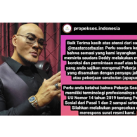 Kesal Dapat Somasi karena Dituding Hina Pekerja Sosial, Deddy Corbuzier: Lanjut Aja ke Ranah Hukum