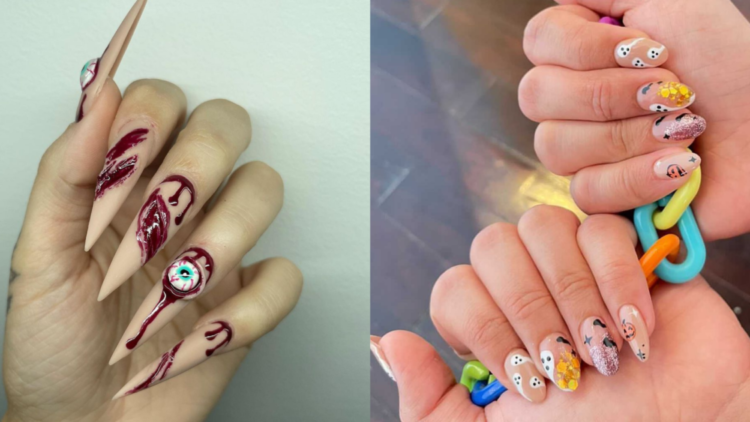 9 Ide Nail Art Bertema Halloween. Siap untuk Mendekorasi Kuku Seram Tahun ini?