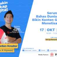 Cerita Edho Zell dan Garena Indonesia Tentang Esports, Konten Gaming hingga Peluang Monetisasi dalam ‘Talkshow Konten Kreator’ Siberkreasi x Hipwee