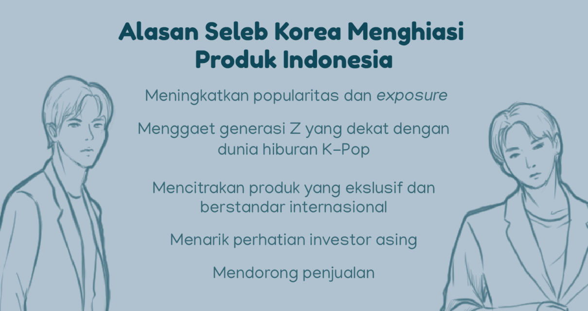 Ramai Produk Indonesia Pakai BA Seleb Korea. Tinggi Exposure Aja atau Ngaruh ke Penjualan Juga?