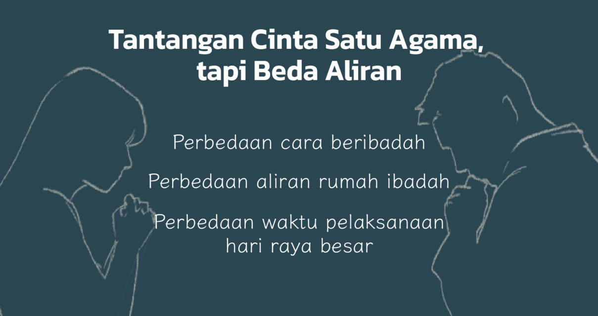 Meski Agama Sudah Sama, Begini Ribetnya Hubungan Cinta Beda Aliran. Susah Juga, yha~