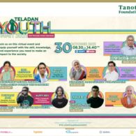 Wadahi Anak Muda Belajar Sejumlah Isu Masa Kini, Tanoto Foundation Gelar ‘TELADAN Youth Summit 2021’