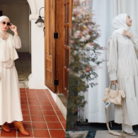 6 Ide OOTD Hijab Warna Netral ala Erlinda Yuliana @joyagh. Manis dan Elegan di Segala Acara