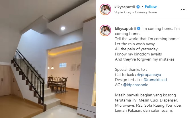 Kiky Saputri Siap Pindah ke Rumah Baru, Rekan-Rekan Artis Berikan Apresiasi Lewat Cara Unik!