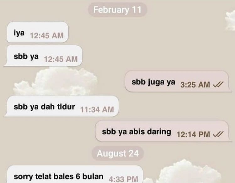 14 Chat Ngenes Proses PDKT yang Ujungnya 'Bukan Kamu Orangnya'. Jangan Sampai Begini :(