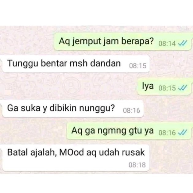 14 Chat Ngenes Proses PDKT yang Ujungnya 'Bukan Kamu Orangnya'. Jangan Sampai Begini :(