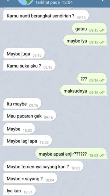 14 Chat Ngenes Proses PDKT yang Ujungnya 'Bukan Kamu Orangnya'. Jangan Sampai Begini :(