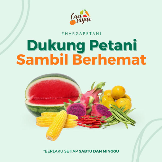 Belanja Bahan Pangan Berkualitas dari Rumah Bisa Pakai Banyak Promo di Carisayur