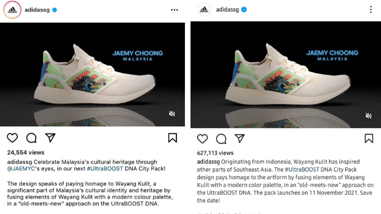 Diserbu Warganet Indonesia Usai Sebut Wayang Kulit Budaya Malaysia, Adidas Singapura Minta Maaf