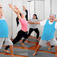 10 Editan Konyol Potret Haji Bolot Yoga dengan Wajah Sumringah. Semangat Banget ini Kayaknya~