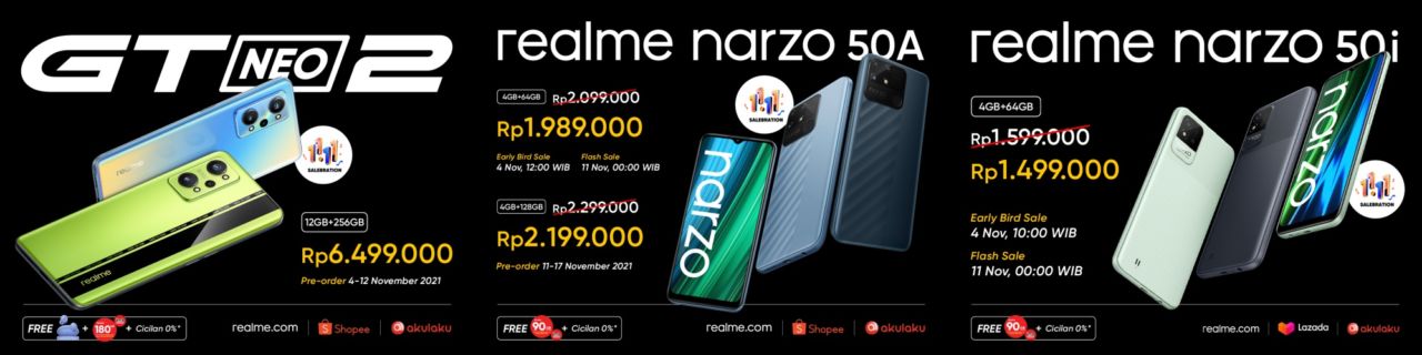 Ajak Anak Muda Jadi Tech Trendsetter, realme Indonesia Luncurkan 4 Perangkat Baru Sekaligus. Apa Saja?