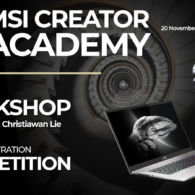 Dukung Kreativitas Kreator Berbakat Indonesia, MSI Gelar ‘MSI Creator Academy’ yang Mencakup Workshop dan Kompetisi