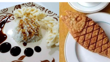 10 Foto Kreatifitas Plating Makanan Low Budget, Tetap Gengsi Meski Duit Lagi Tipis~