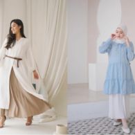 10 Ootd Tunik dan Rok Plisket Polos, Super Cantik!