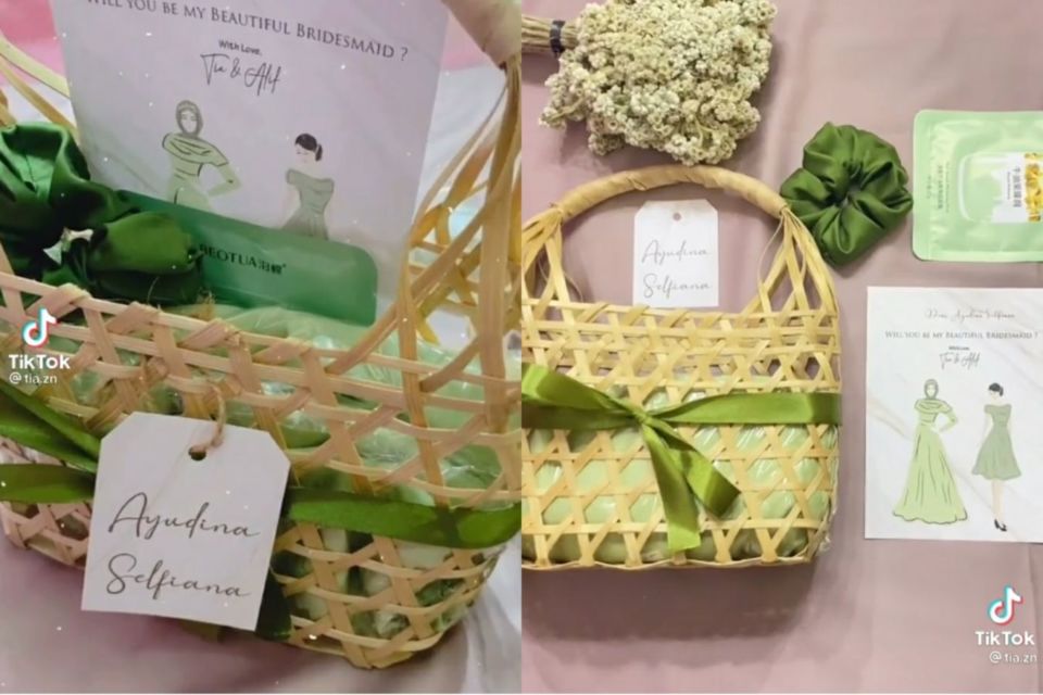 8 Ide Cantik Membuat Bridesmaid Kit, Mulai dari Kemasan Kertas Hingga Besek. Gemas!