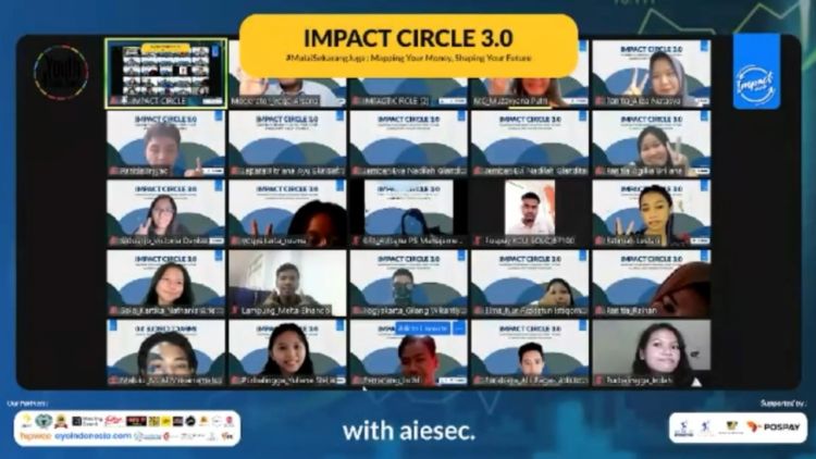 AIESEC Sukses Kenalkan Pentingnya Perencanaan Keuangan dan Investasi  Melalui Impact Circle