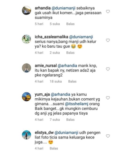 Sheila Marcia Unggah Foto Keluarga, Anji: Anakku Sudah Gadis, ya