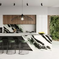 5 Desain Interior dengan Batu Marmer yang Anti-Mainstream