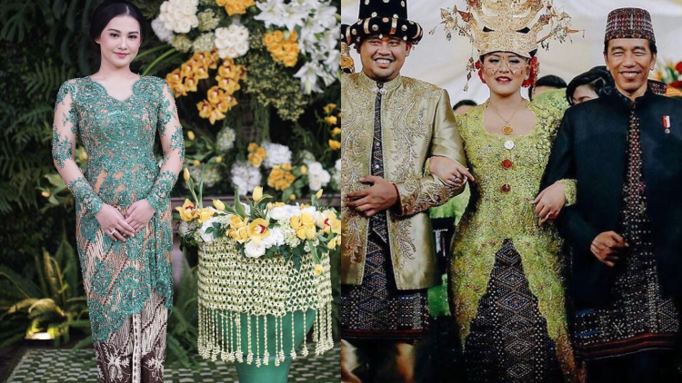 9 Ragam Inspirasi Kebaya Berwarna Hijau yang Kalem, Cantik dan Bikin Mata Adem