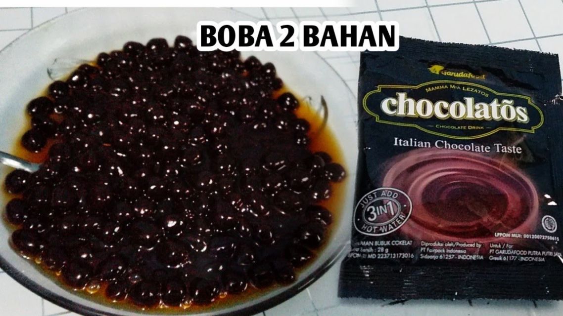 5 Cara Membuat Boba Simpel untuk Topping Minuman. Bisa Pakai Agar-Agar