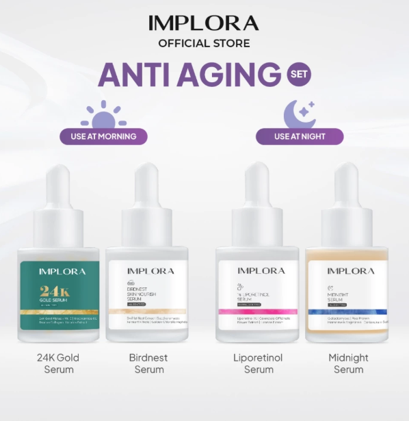 Rekomendasi 10 Serum Anti Aging Lokal. Ini nih Kunci Kulitmu Awet Muda Berkilau!