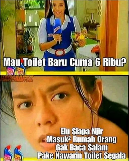 Meme Iklan TV ini Bukti Kalau Warganet Indonesia Imajinatif Banget. Ada-ada Aja~