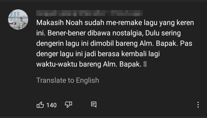 Video Klip Noah “Yang Terdalam” adalah Mesin Waktu. Kolom Komentarnya Bikin Haru!