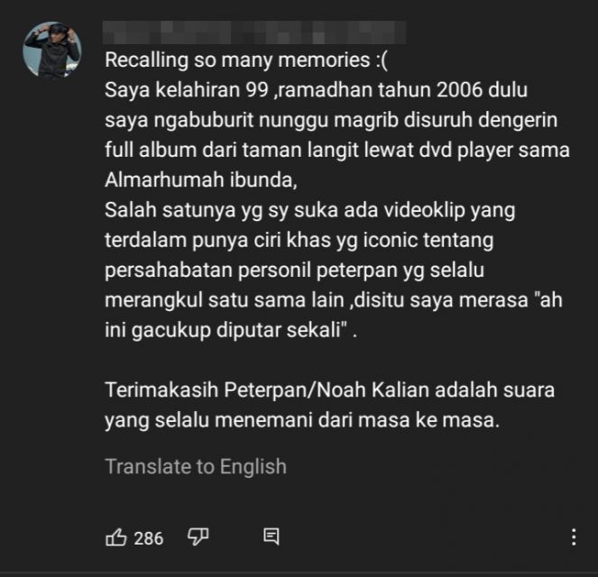 Video Klip Noah “Yang Terdalam” adalah Mesin Waktu. Kolom Komentarnya Bikin Haru!