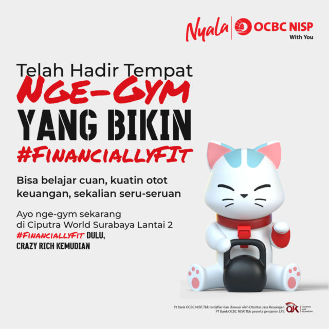 Dukung Generasi Muda Capai #FinanciallyFit, Bank OCBC NISP Luncurkan Financial Fitness Gym Pertama di Indonesia