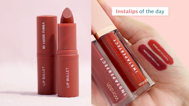 6 Rekomendasi Lipstik dan Lip Cream Warna Merah Maroon