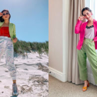 8 Ide Gaya Color Blocking ala Selebgram Abel Cantika. Tabrak Warna, Siapa Takut?