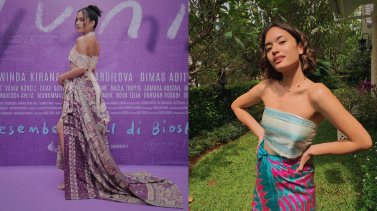 7 Ide Styling Kain Nusantara ala Arawinda Kirana